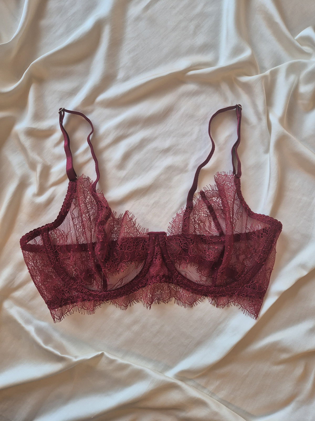 Lingerie Top Burgundy