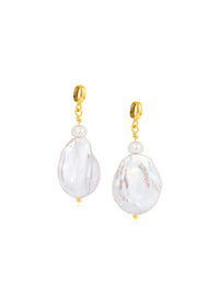 Earrings Baroque Pearl Charms