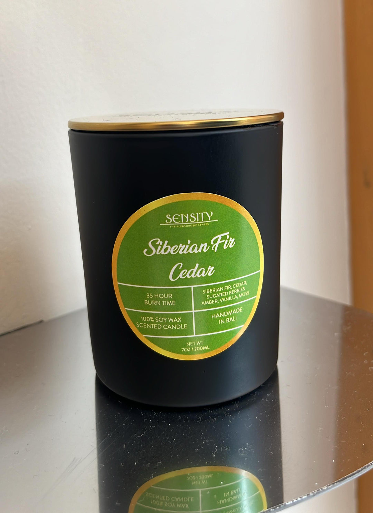 Candle Siberian Fir Cedar