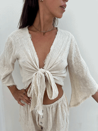 Wrap Top Coconut